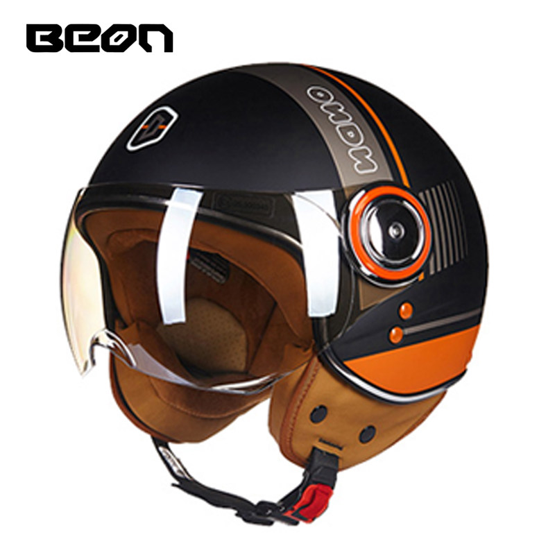 Capacete BEON 110B Open Face M - Motorcycle Gear Vintage review and price